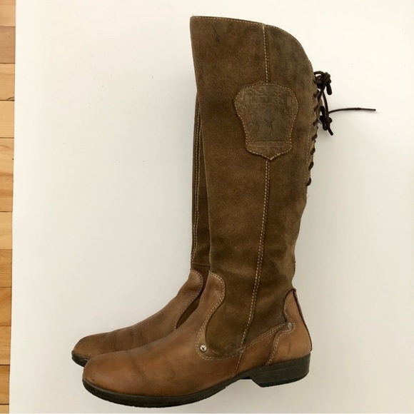 Vintage Tall Leather Boots - Picture 4 of 11